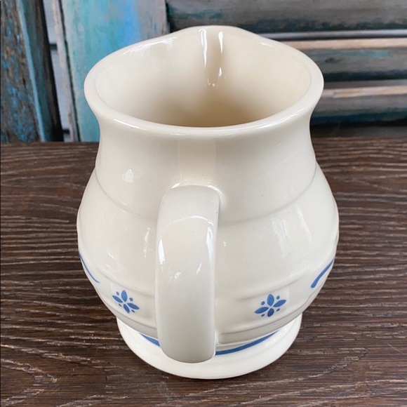 Longaberger Woven traditions flowers 6 in pitcher - Picture 3 of 8